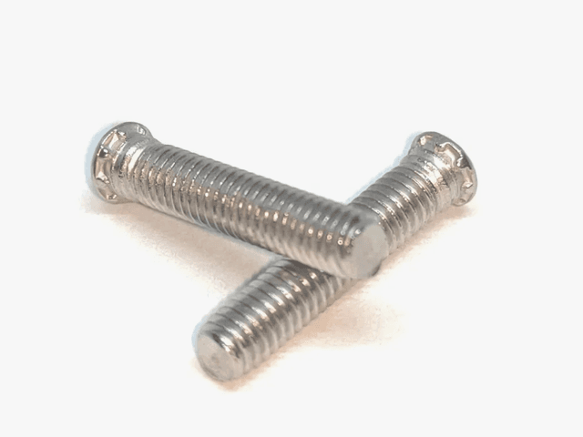 FHL-M2,5-18 Шпилька резьбовая запрессовочная стальная оцинкованная